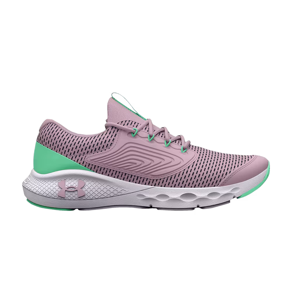 Under Armour Charged Vantage 2 GS Pink Fog Tempered Steel