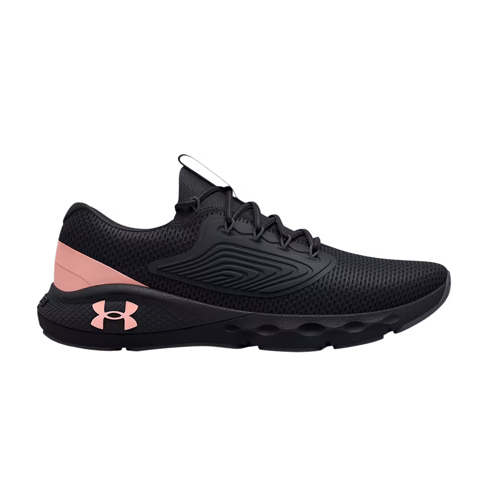 Under Armour Women's Charged Vantage 2 Black Pink Sands