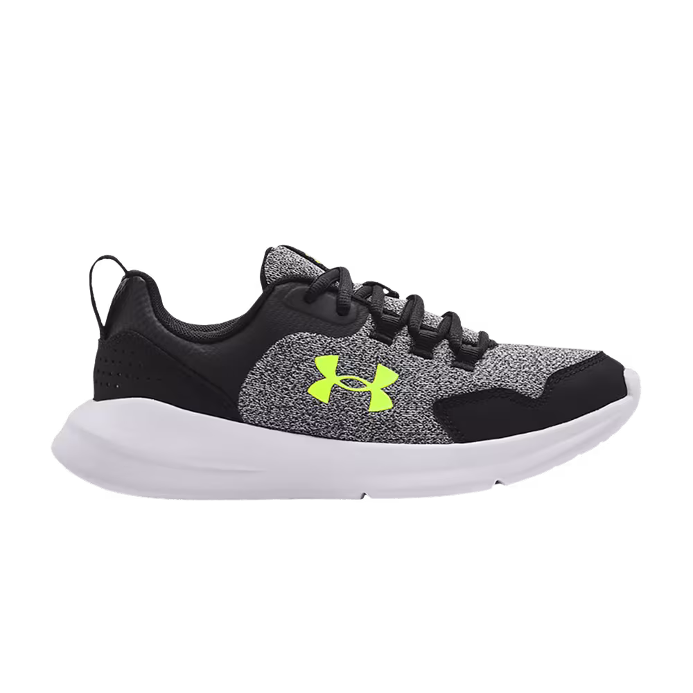 Under Armour Essential GS Black Neon Green