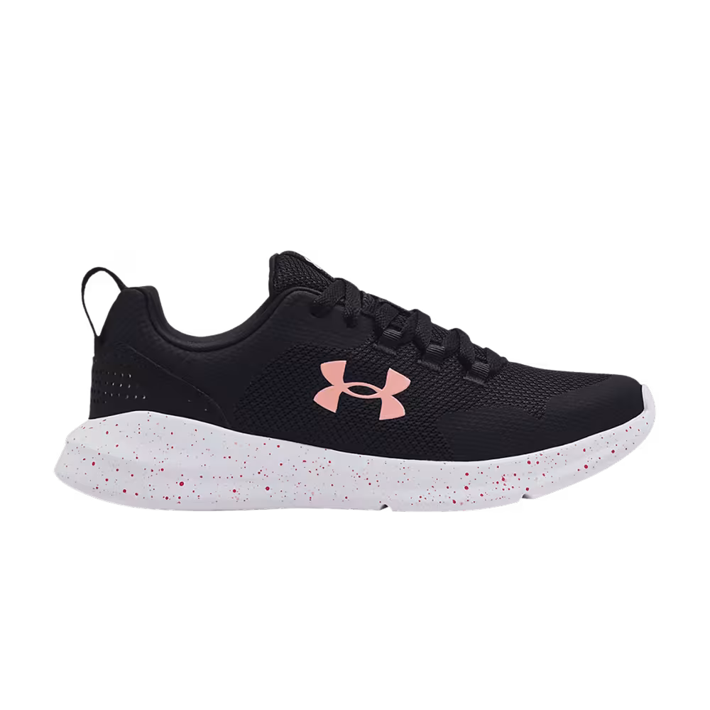 Under Armour Women's Essential Black Pink Speckle
