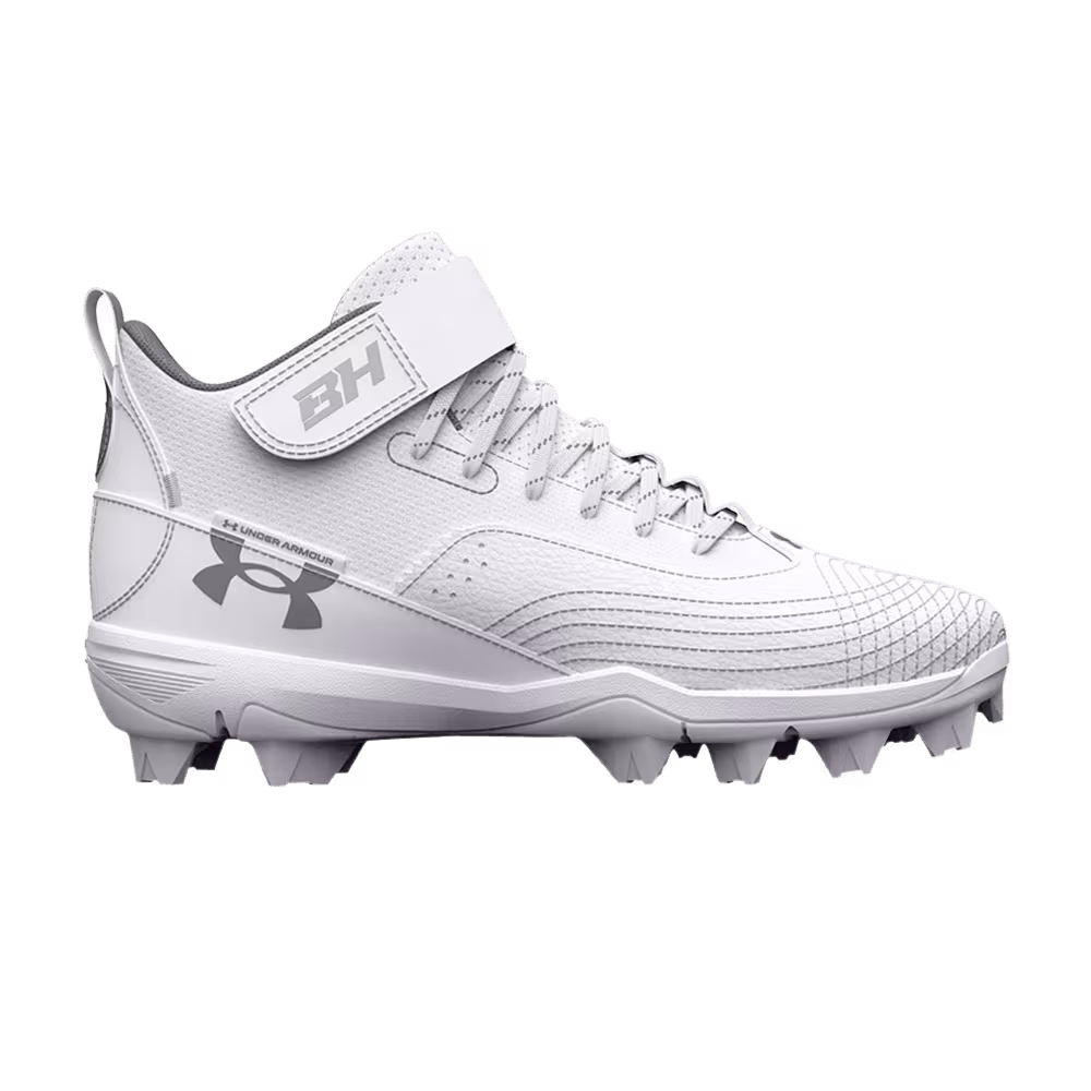 Under Armour Harper 7 Mid RM GS White Mod Grey