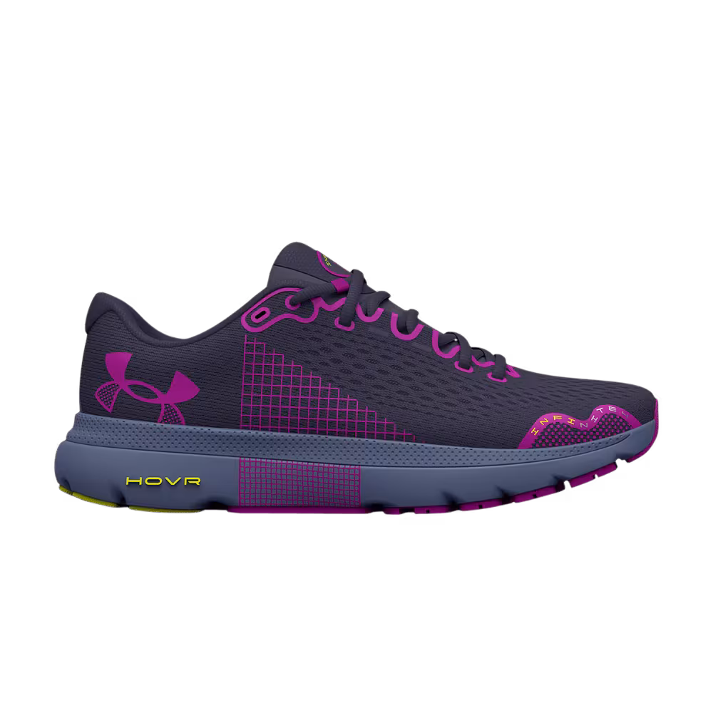 Under Armour Women's HOVR Infinite 4 Tempered Steel Aurora Purple