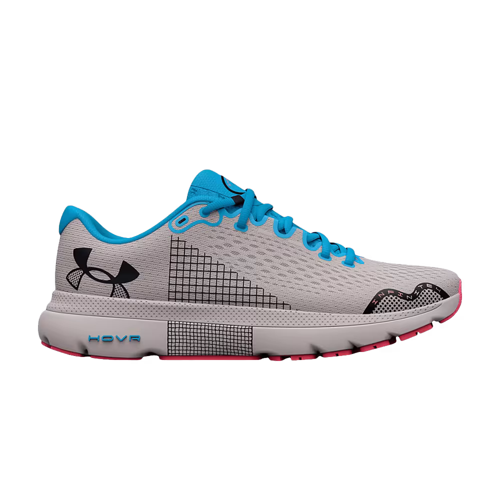 Under Armour HOVR Infinite 4 Grey Blue Red