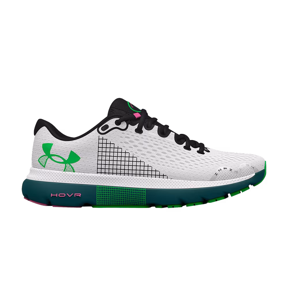 Under Armour HOVR Infinite 4 White Tourmaline Teal