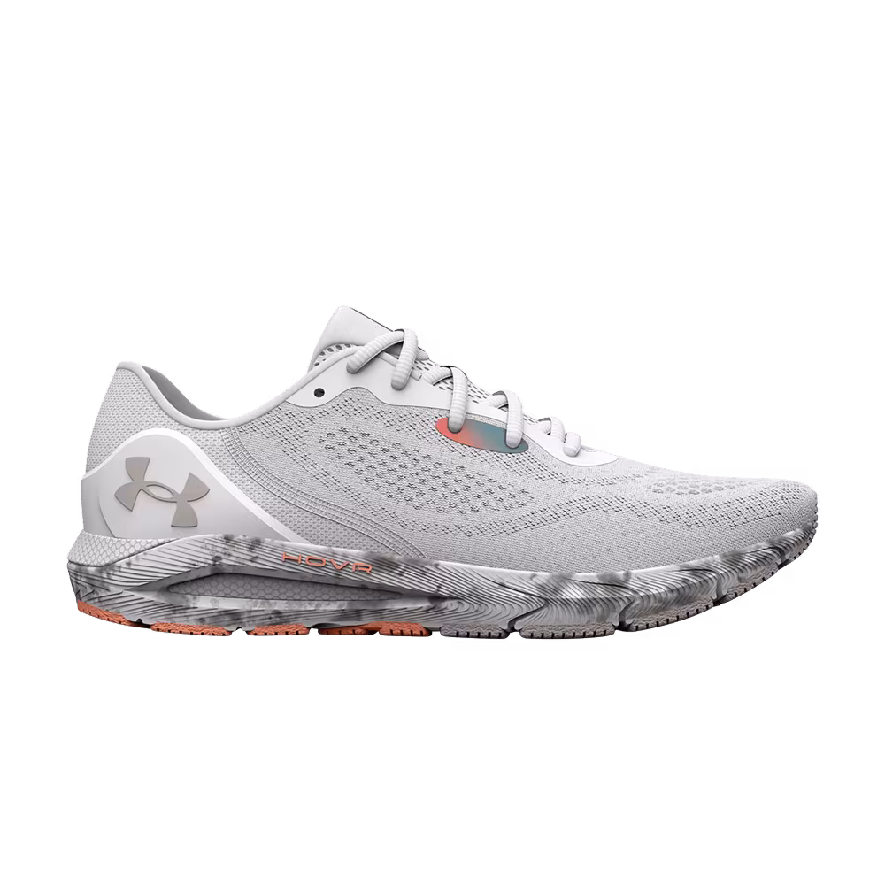 Under Armour Women's HOVR Sonic 5 White Ghost Grey Dye