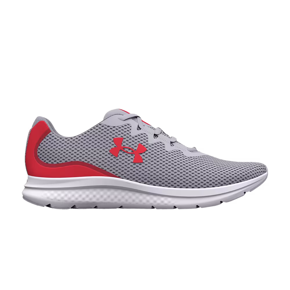 Under Armour Charged Impulse 3 Mod Grey Radio Red