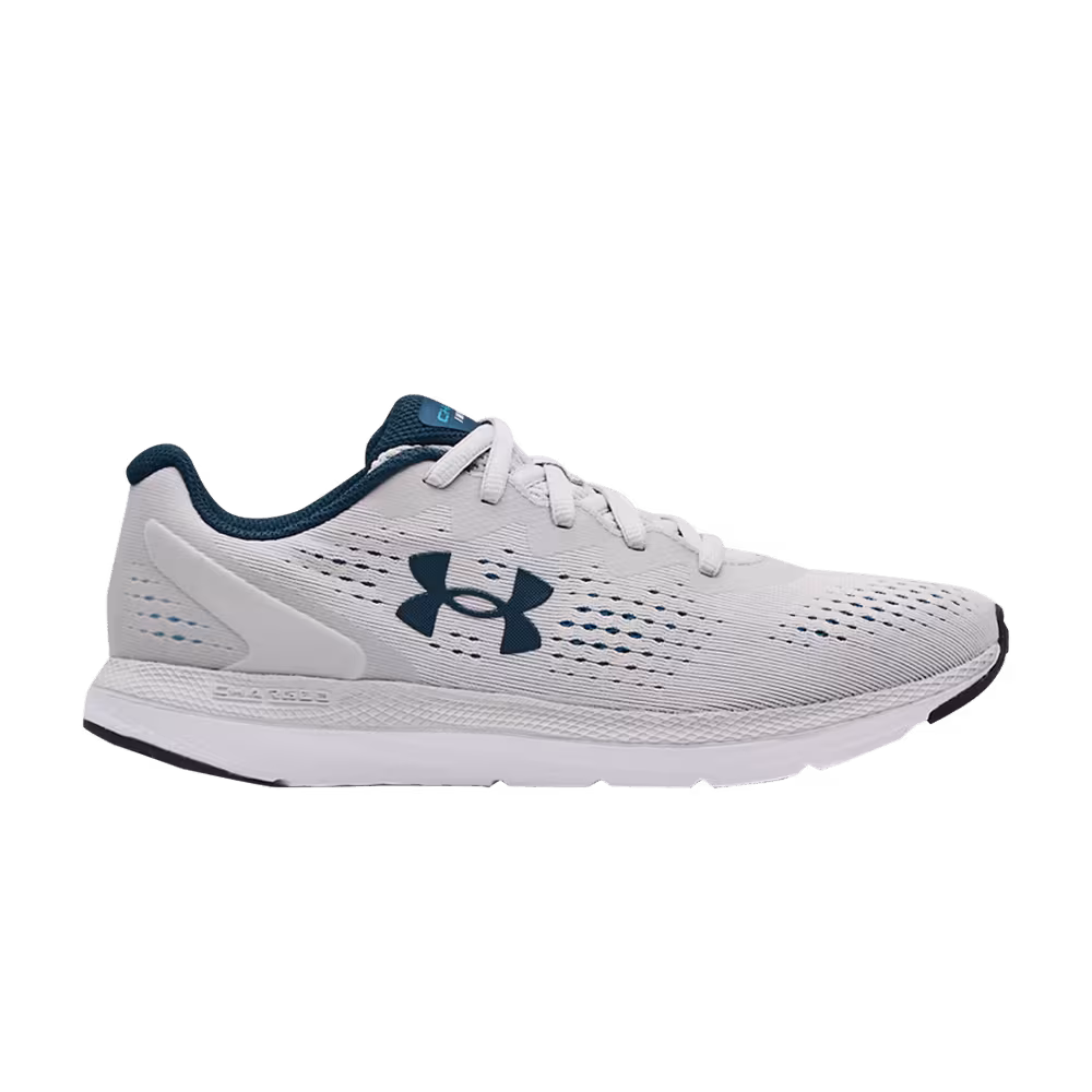 Under Armour Women's Charged Impulse 2 Halo Grey Blue Note