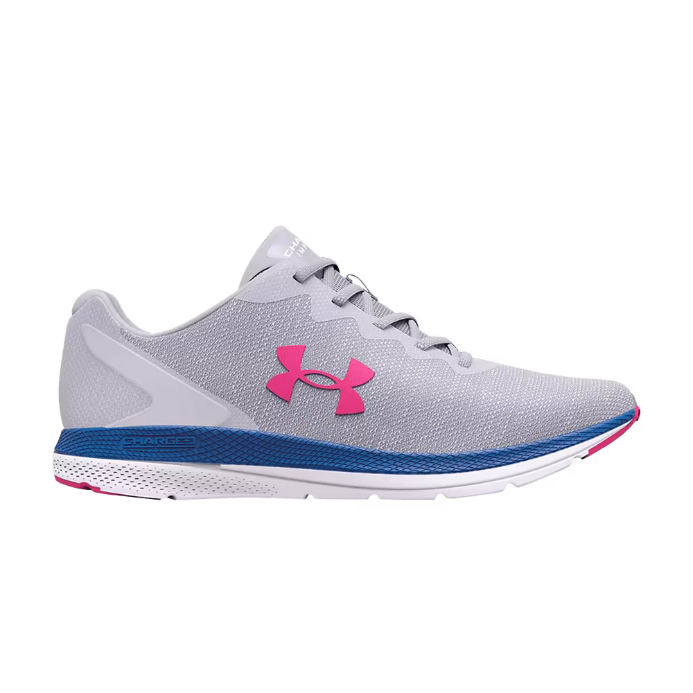 Under Armour Women's Charged Impulse 2 Knit Mod Grey Victory Blue