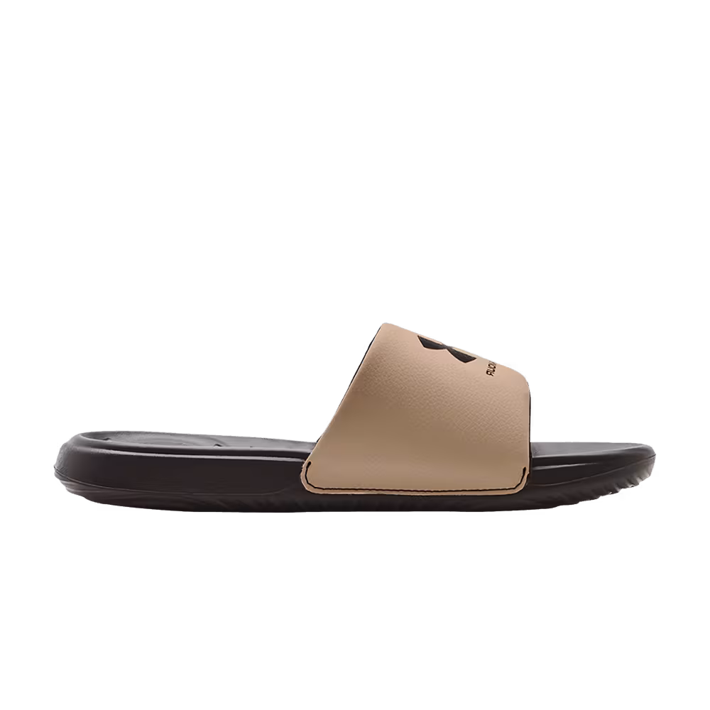 Under Armour Women's Ansa Fixed Slide Peach Ice Jet Grey