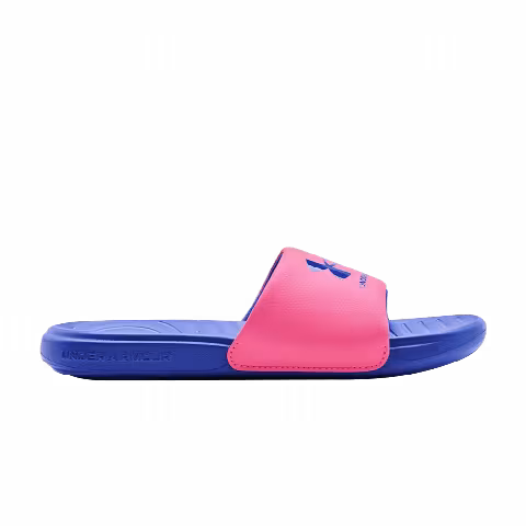 Under Armour Ansa Fixed Slide GS 'Pink Punk Versa Blue'