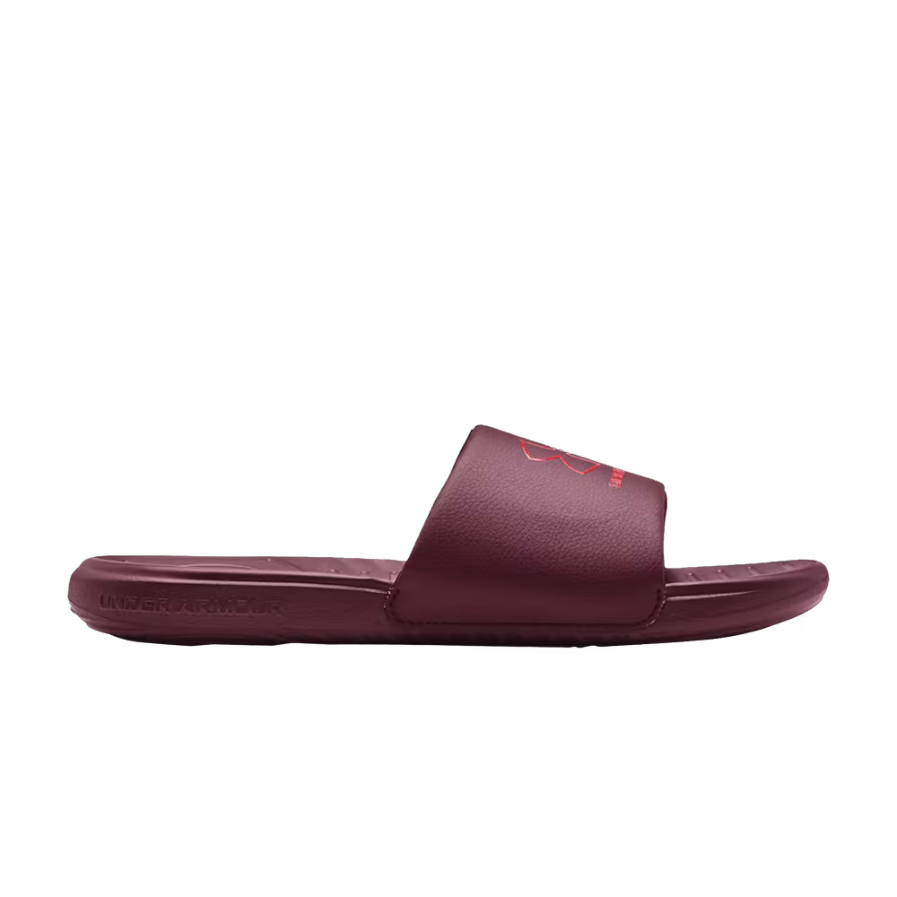 Under Armour Ansa Fixed Slide Dark Maroon