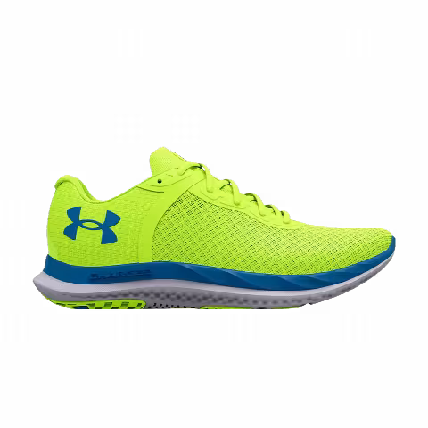 Under Armour Charged Breeze 'High-Vis Yellow Cruise Blue'