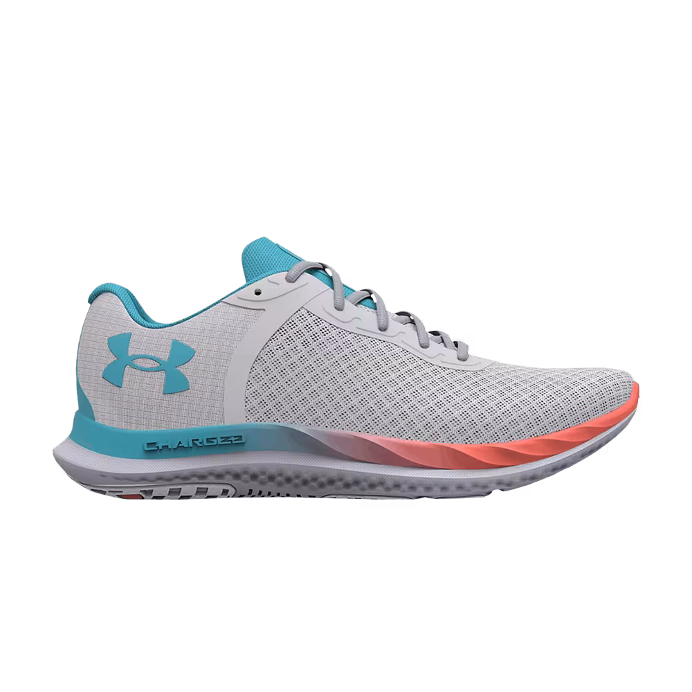 Under Armour Women's Charged Breeze Halo Grey Fresco Blue