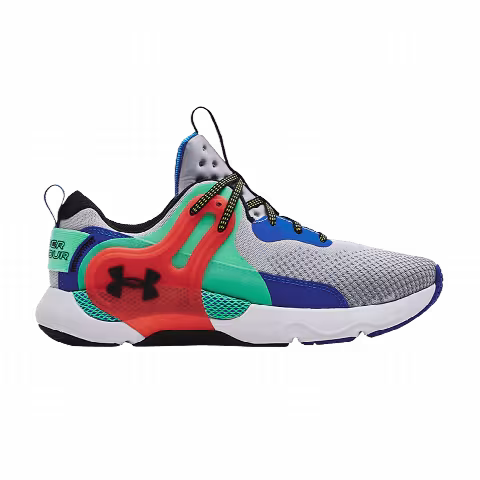 Under Armour HOVR Apex 3 'Mod Grey Red Aqua'