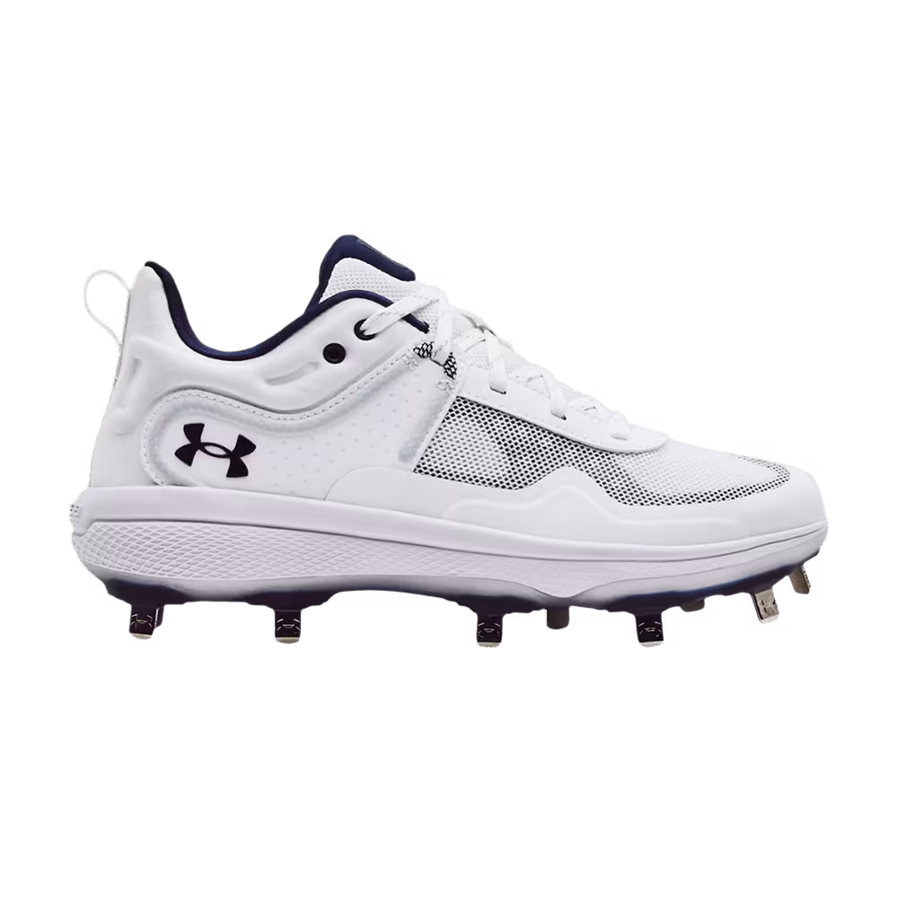 Under Armour Women's Glyde MT White Midnight Navy