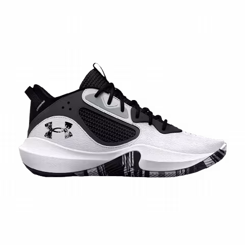 Under Armour Lockdown 6 GS 'White Black'