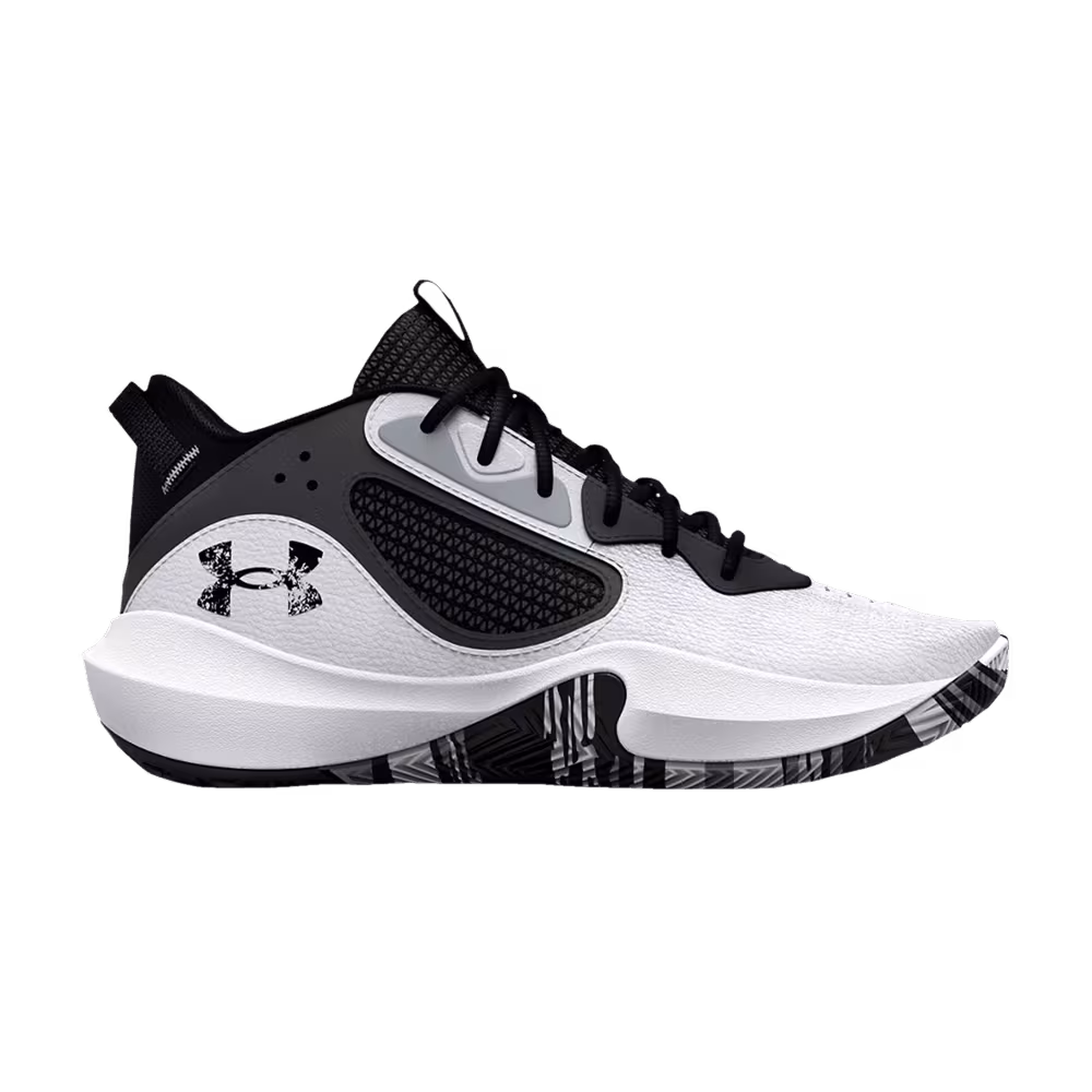Under Armour Lockdown 6 GS White Black