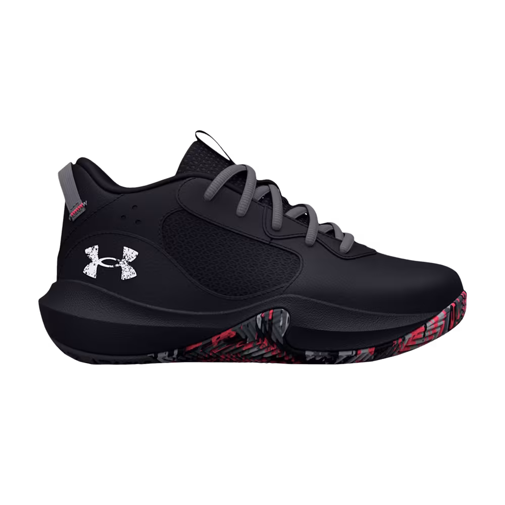 Under Armour Lockdown 6 PS Black Blitz Red