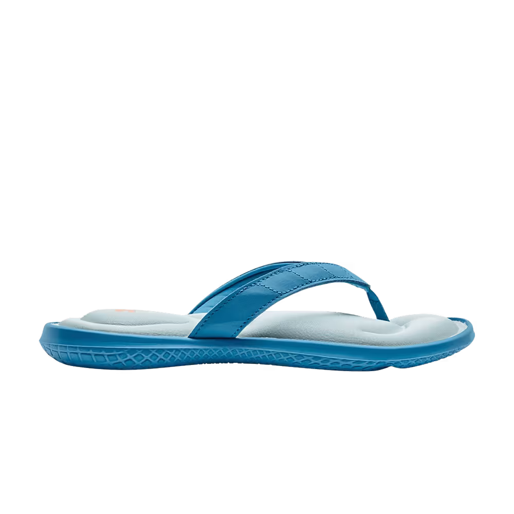 Under Armour Women's Marbella 7 Sandal Fuse Teal Capri