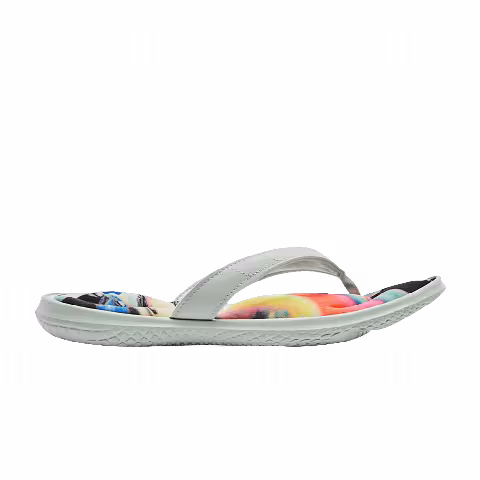 Under Armour Wmns Marbella 7 Graphic Footbed Slide 'Illusion Green'