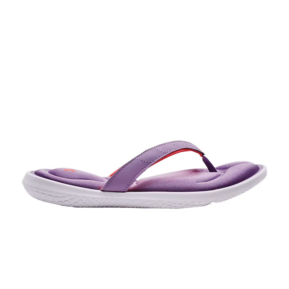 Under Armour Women's Marbella 7 Sandal Octane White