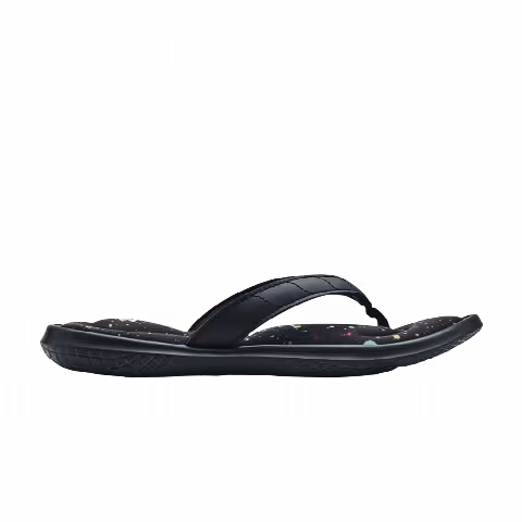 Under Armour Marbella 7 Graphic Footbed Sandal GS 'Black'