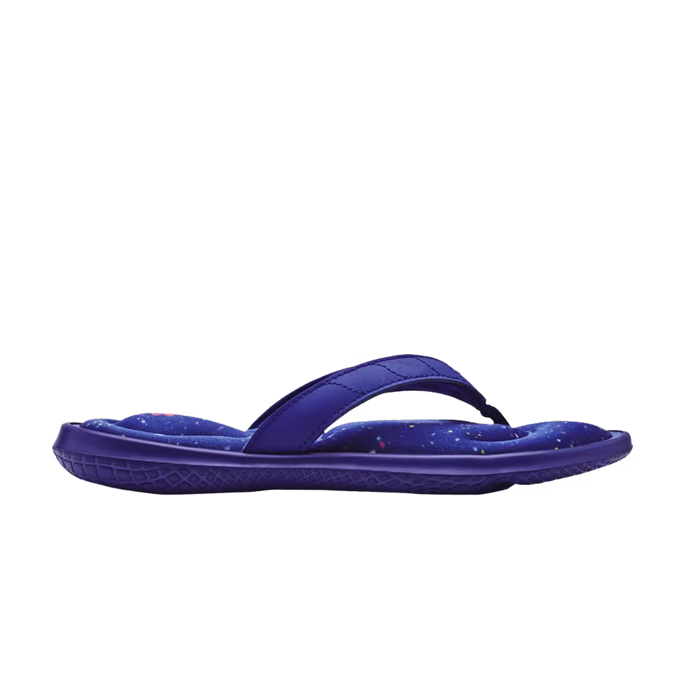 Under Armour Marbella 7 Graphic Footbed Sandal GS Ultra Indigo
