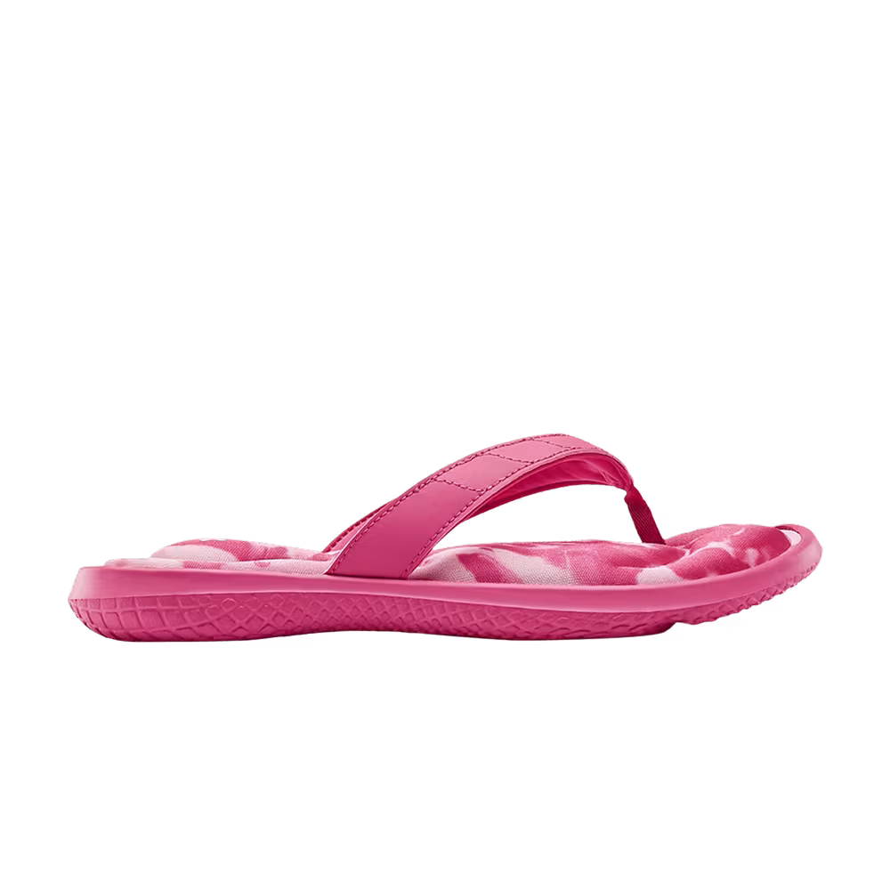 Under Armour Marbella 7 Sandal GS Paint Smudge - Bubble Gum
