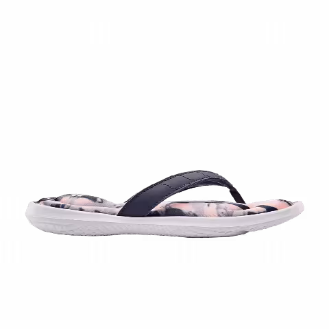 Under Armour Marbella 7 Sandal GS 'Paint Smudge - White Blue Ink'