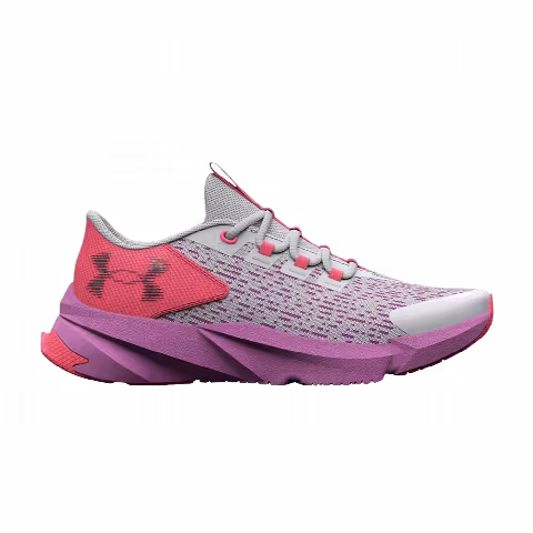Under Armour Scramjet 5 GS 'Halo Grey Blitz Red'