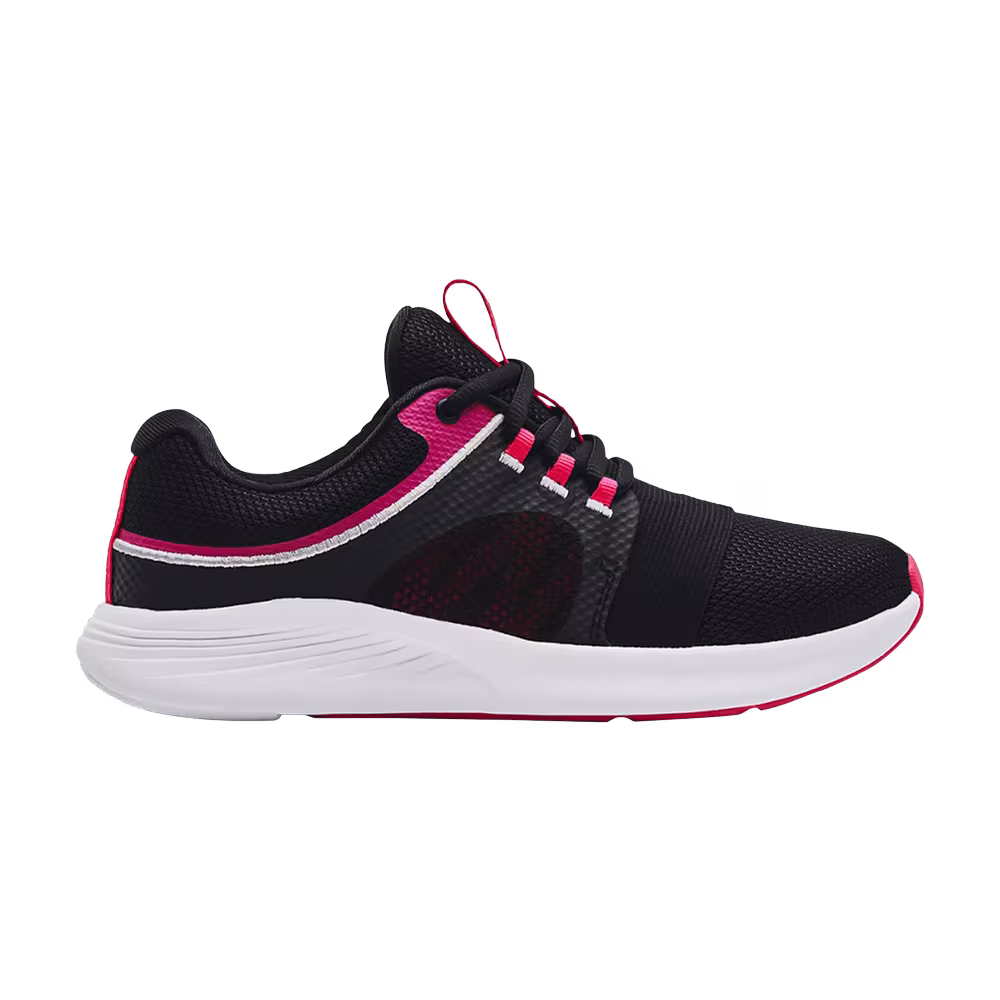 Under Armour Women's Charged Breathe Bliss Black Electro Pink