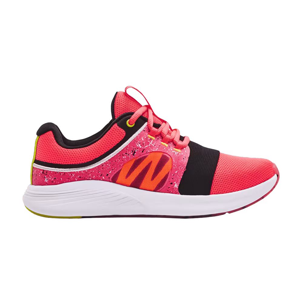 Under Armour Women's Charged Breathe Bliss Paint Splatter