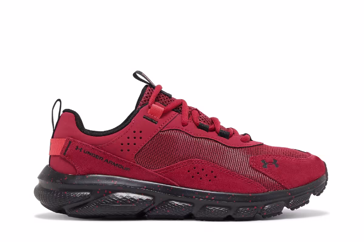 Under Armour Charged Verssert Speckle - Black Rose, view 2