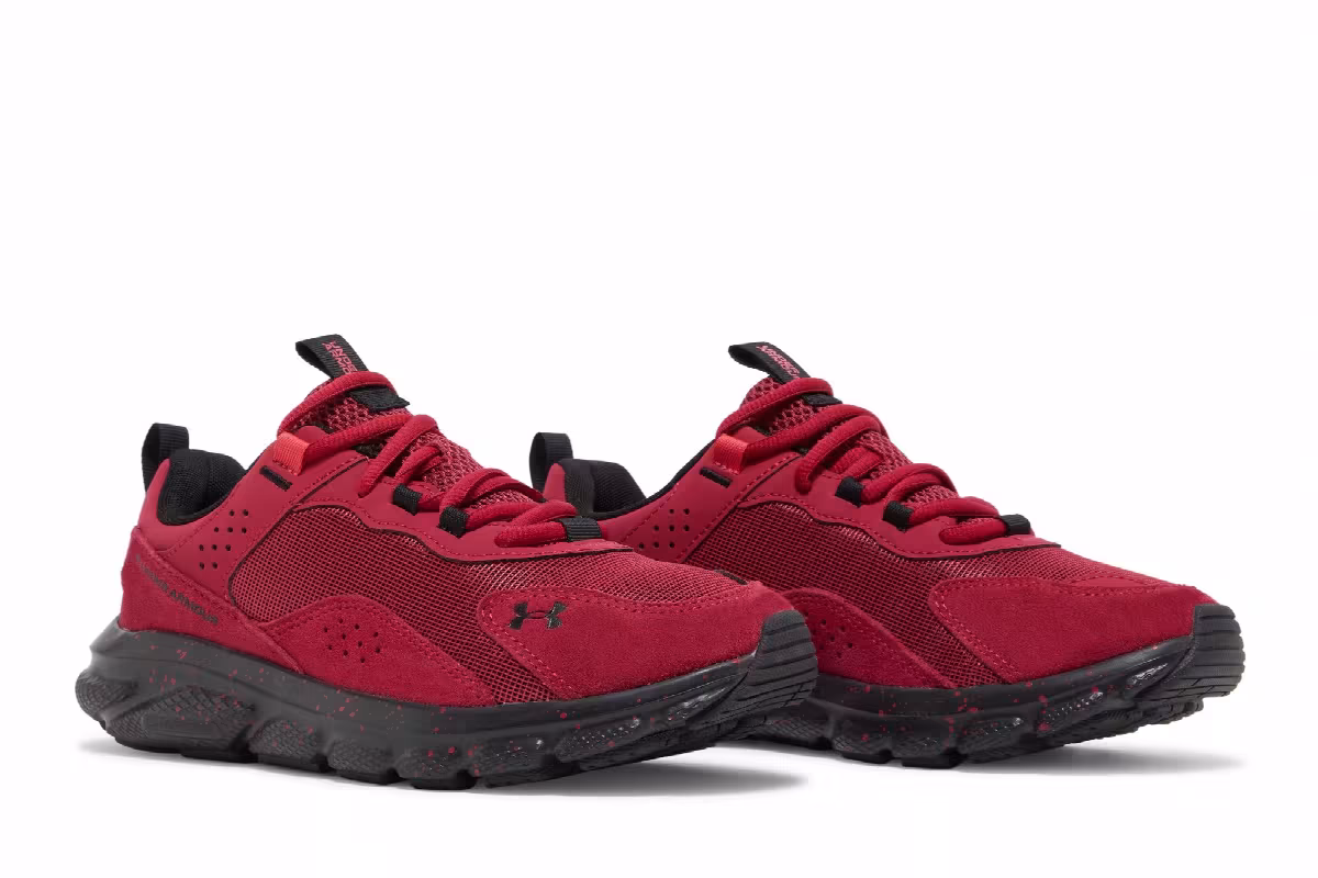 Under Armour Charged Verssert Speckle - Black Rose, view 9