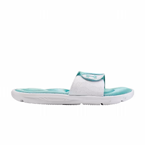 Under Armour Ignite 9 Slide GS 'White Blue Haze'