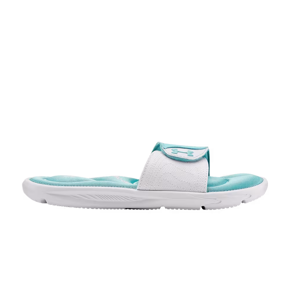 Under Armour Ignite 9 Slide GS White Blue Haze