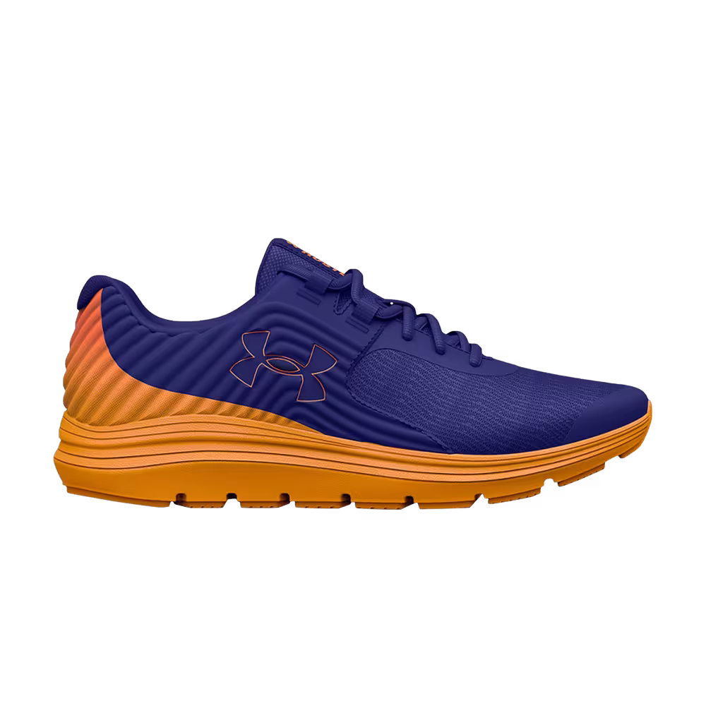 Under Armour Outhustle Printed GS Bauhaus Blue Orange Shock
