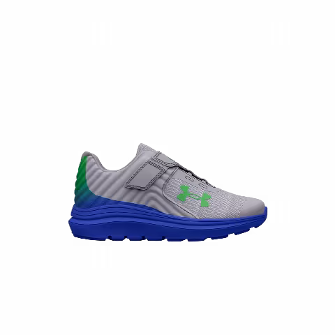 Under Armour Outhustle Printed TD 'Mod Grey Versa Blue'