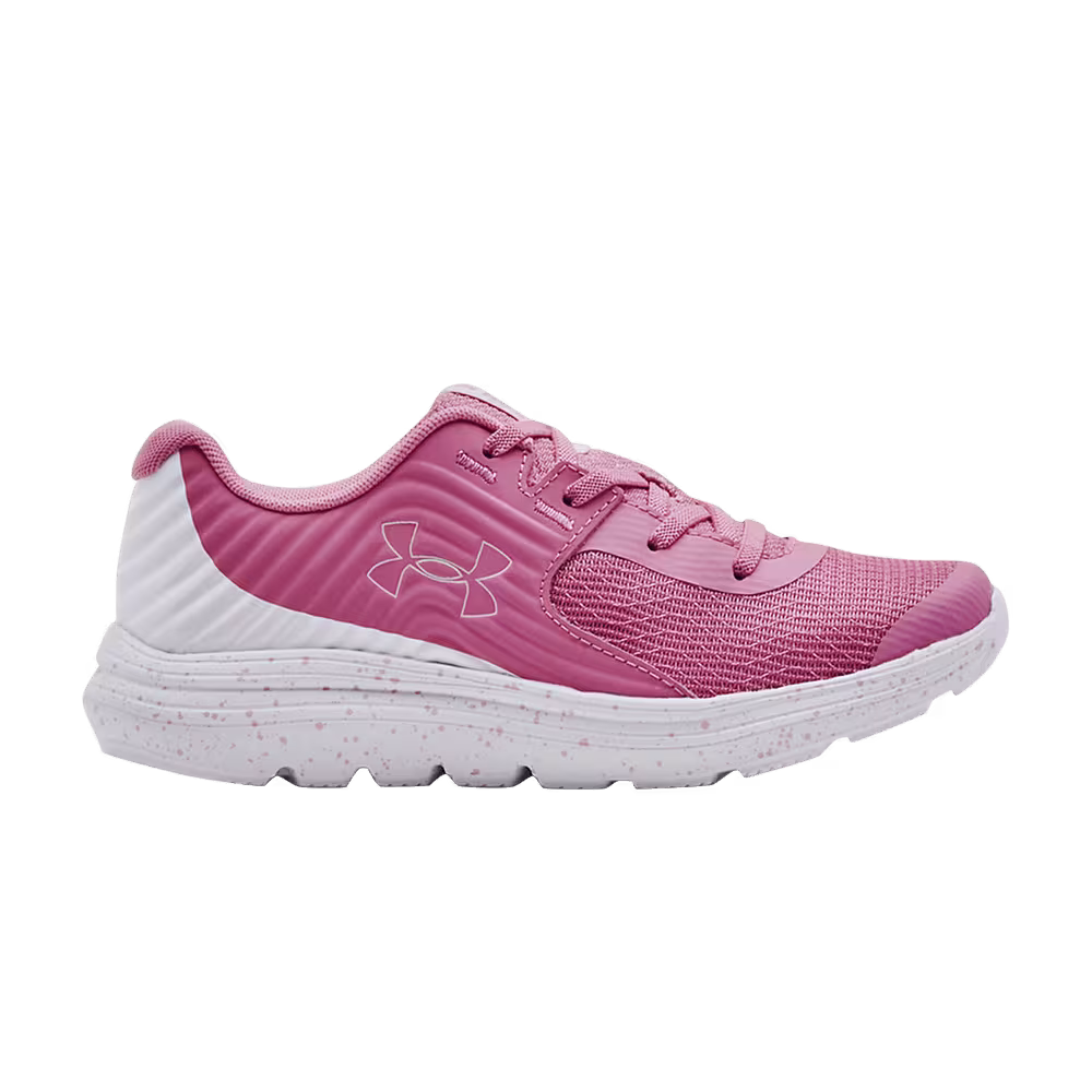 Under Armour Outhustle AL PS Flamingo White