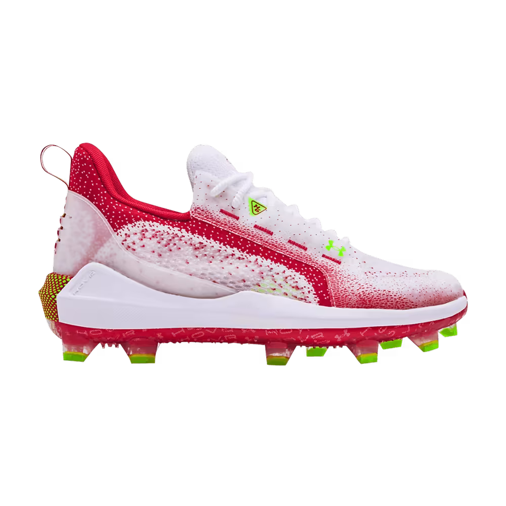 Under Armour Harper 6 Elite TPU White Red