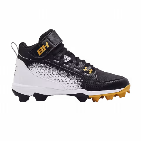 Under Armour Harper 6 Mid RM GS 'Black White'