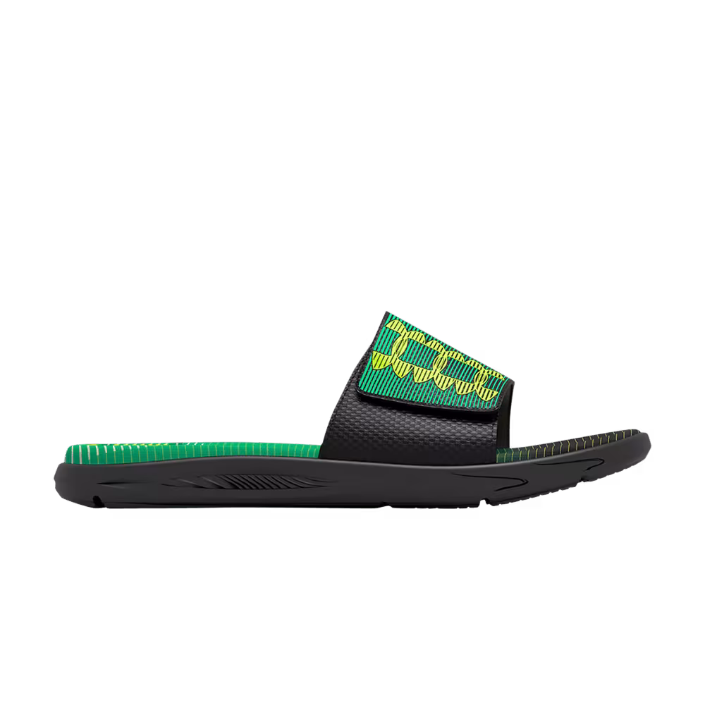 Under Armour Mercenary Slide GS Black Vapor Green