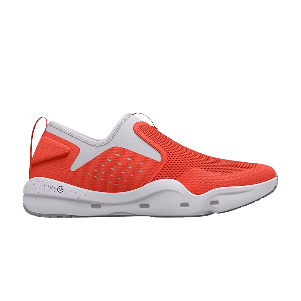 Under Armour Women's Micro G Kilchis Slip Electric Tangerine