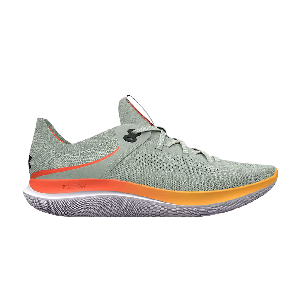 Under Armour Women's Flow Synchronicity Illusion Green Orange Ice