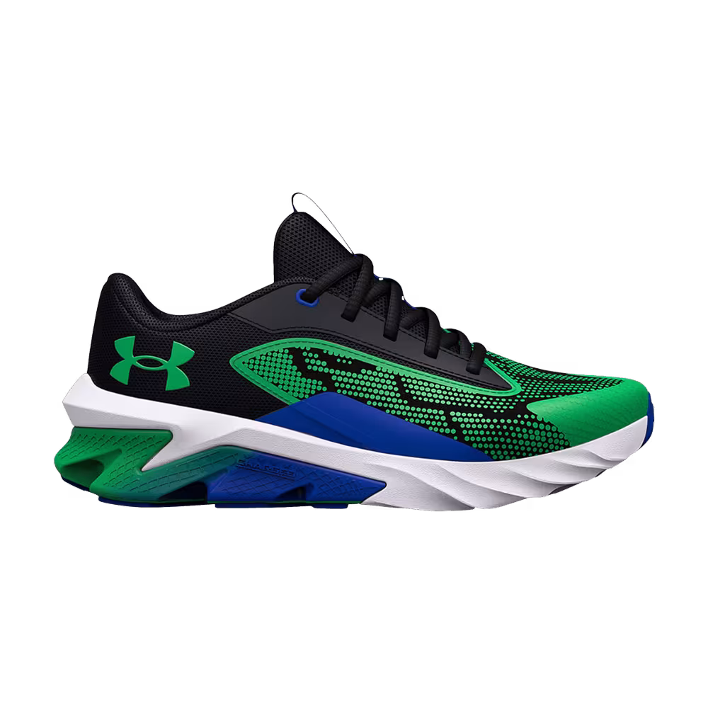 Under Armour Charged Scramjet 4 GS Black Versa Blue