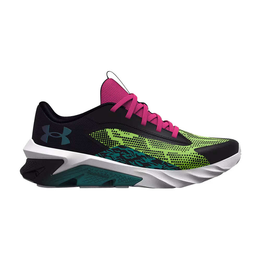 Under Armour Scramjet 4 Wild PS Black Quirky Lime