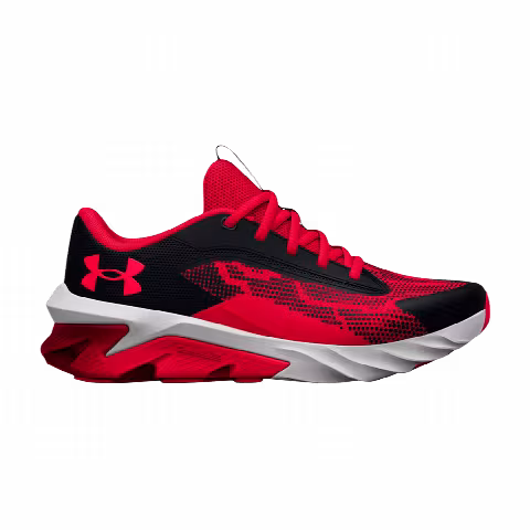 Under Armour Charged Scramjet 4 GS 'Black Red'