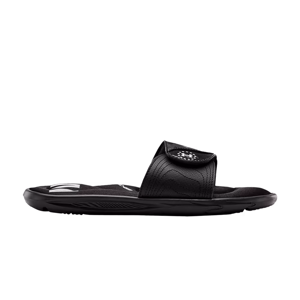 Under Armour Women's Ignite Freedom Slide Black White