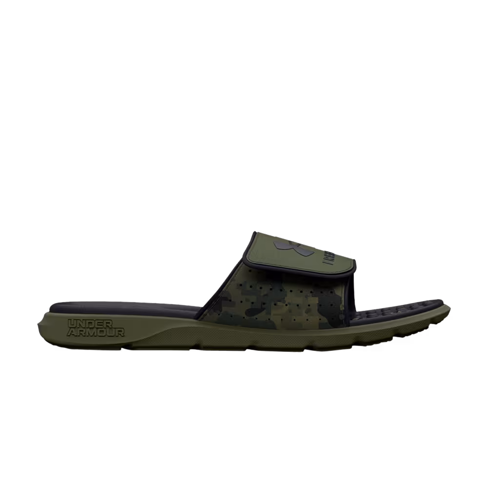Under Armour Ignite 7 Freedom Slide Marine Green Camo