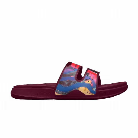 Under Armour Wmns Ansa Studio Slide 'Graphic - Bolt Red'